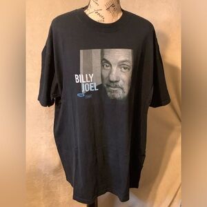 Billy Joel 2006 Black XL Tour T Shirt with Dates